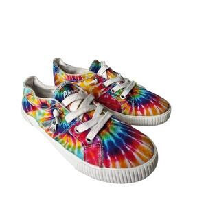 Blowfish Malibu Women's Tie-Dye‎ Casual Slip On Fashion Sneakers Size 8 Hippie